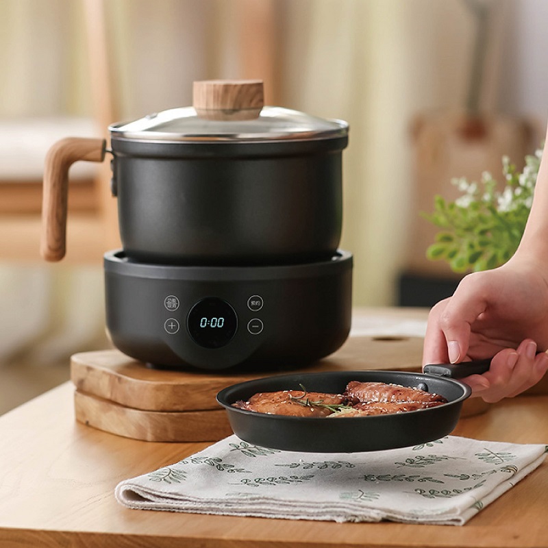 Kitchen Appliances Electronics - 110V/220V Çok Fonksiyonlu Elektrikli Pişirme Tenceresi