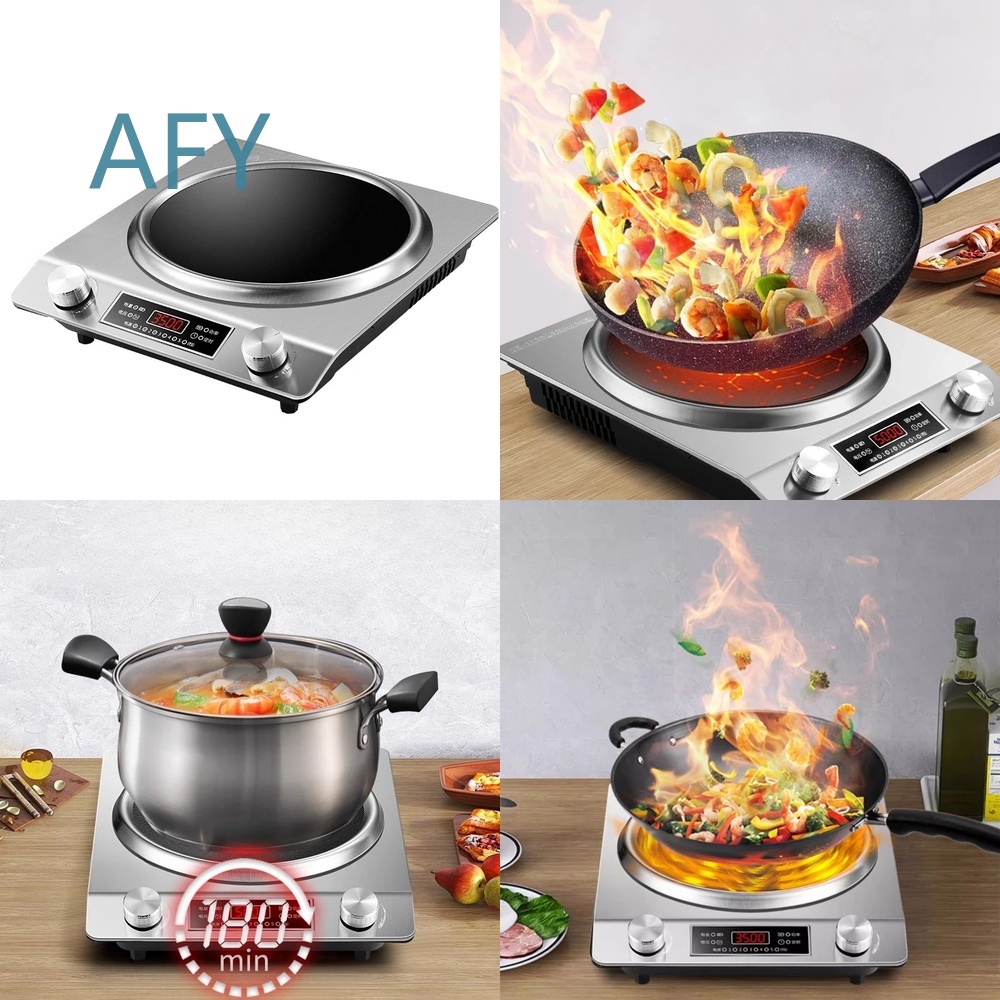 Induction Cooktop Portable - 220V İçbükey İndüksiyonlu Ocak Ev Mutfak