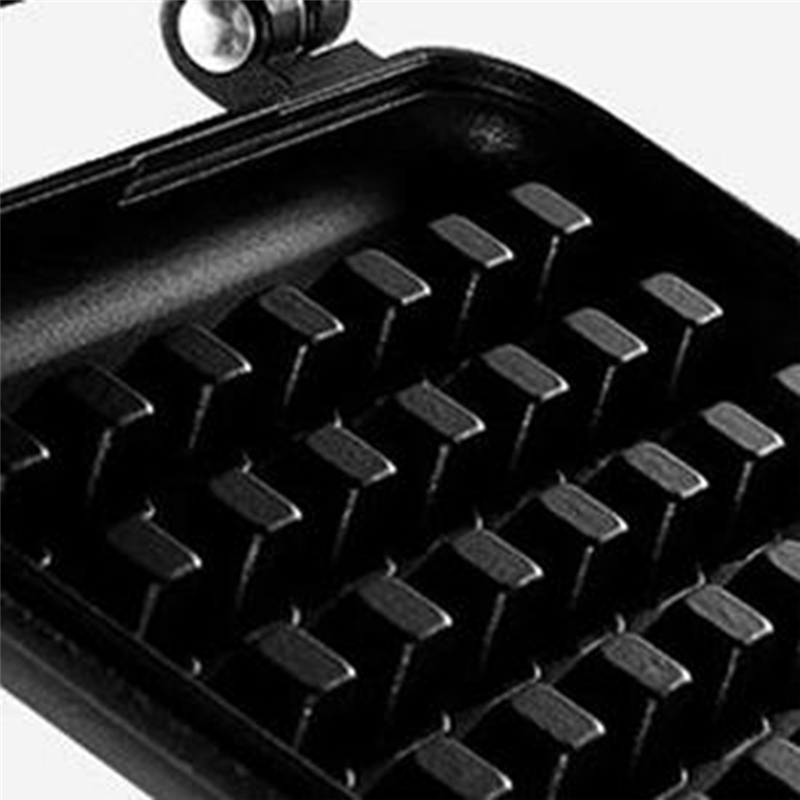 Waffle Iron Belgian - 1 adet soba üstü waffle demir