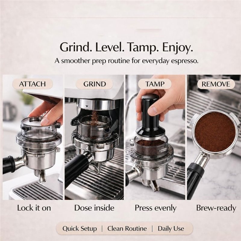 Breville Espresso Barista Touch - B15C Dozaj Hunisi 54Mm Twist-Lock Portafilter