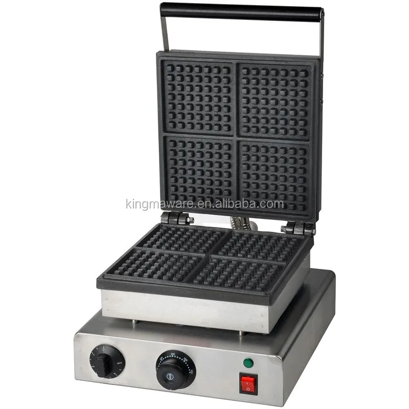 Waffle Iron Belgian - Sıcak Satış Atıştırmalık Ekipmanı Ticari Dökme