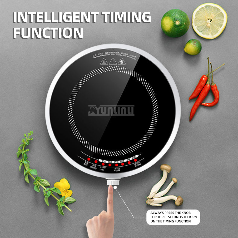 Yuvarlak Akıllı İndüksiyon Oca - Induction Cooktop Portable incelemesi ve fiyatı