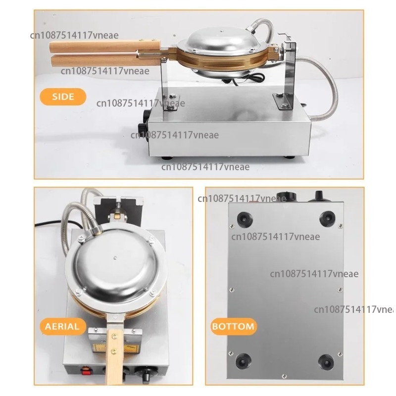 Ticari Kalp Şeklinde Belçika W - Waffle Iron Belgian incelemesi ve fiyatı