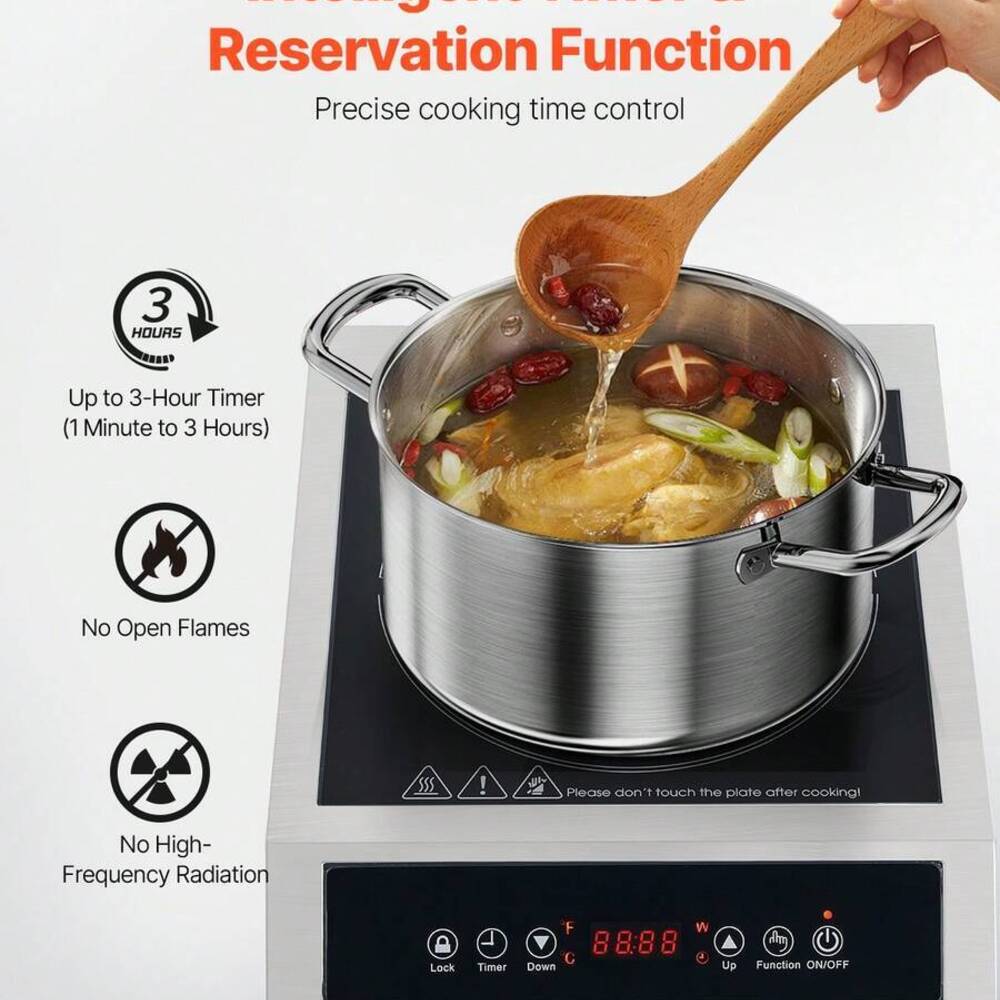 Taşınabilir Ocak, 1800W Ticari - Induction Cooktop Portable incelemesi ve fiyatı