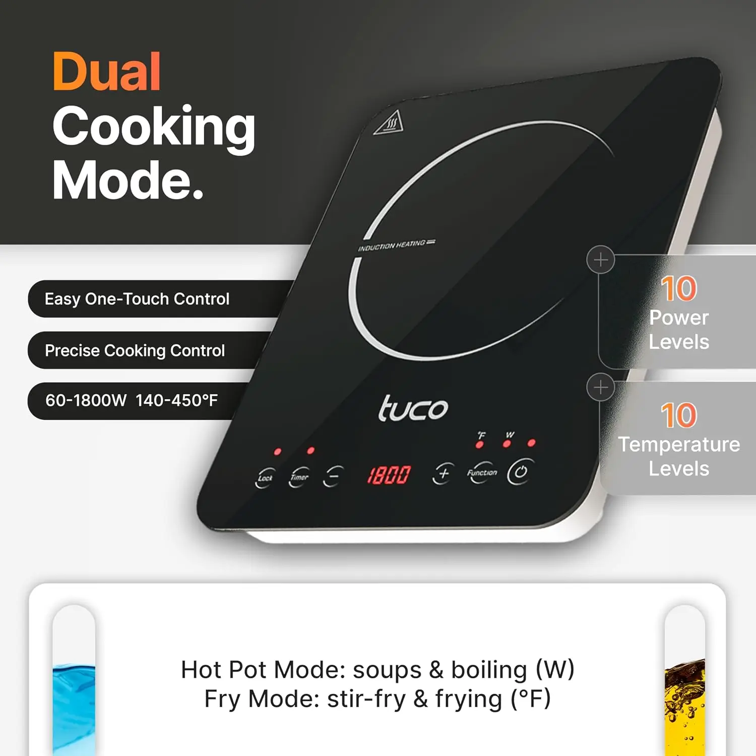 Taşınabilir İndüksiyonlu Ocak  - Induction Cooktop Portable incelemesi ve fiyatı