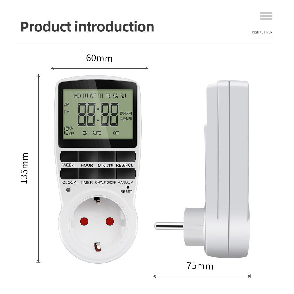 Dijital Zamanlayıcı Anahtarı E - Kitchen Appliances Outlet incelemesi ve fiyatı