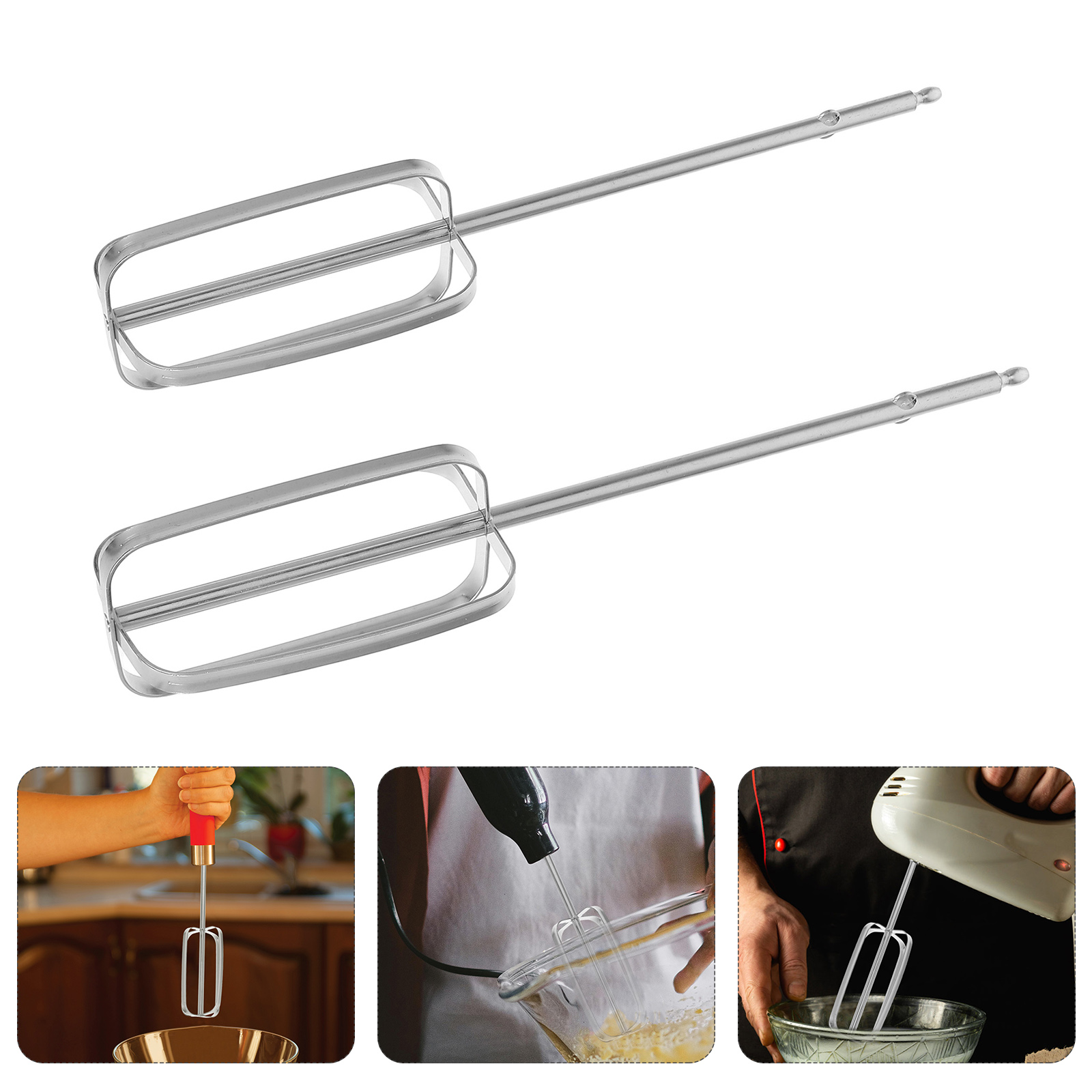 2 adet paslanmaz çelik el miks - Kitchen Appliances Electronics incelemesi ve fiyatı