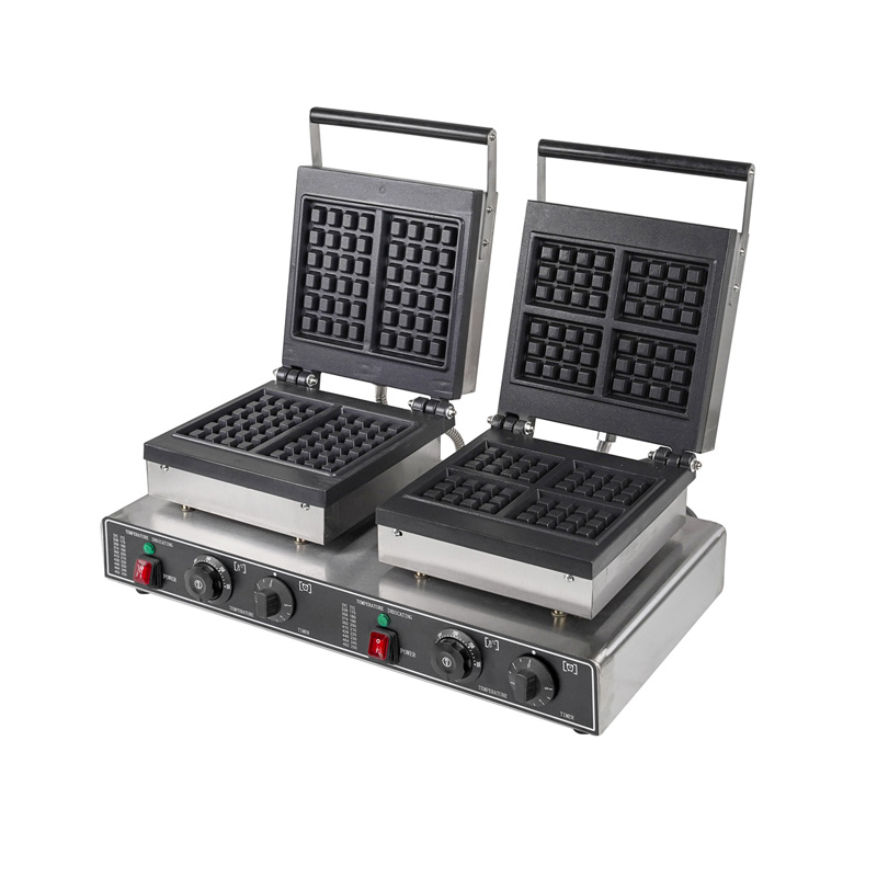 Ticari Kare Belçika Waffle Mak - Waffle Iron Belgian incelemesi ve fiyatı